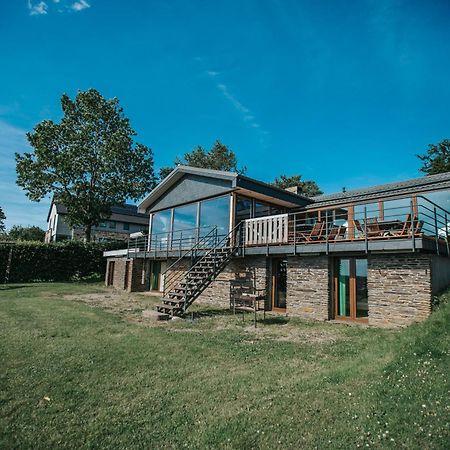 Le Noir Flohay 30 Pers - Malmedy, Vue, Wellness Villa ภายนอก รูปภาพ