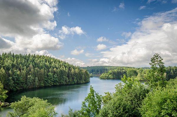 Le Noir Flohay 30 Pers - Malmedy, Vue, Wellness Villa ภายนอก รูปภาพ