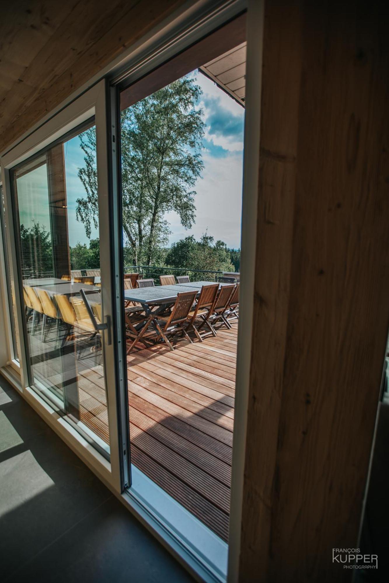 Le Noir Flohay 30 Pers - Malmedy, Vue, Wellness Villa ภายนอก รูปภาพ