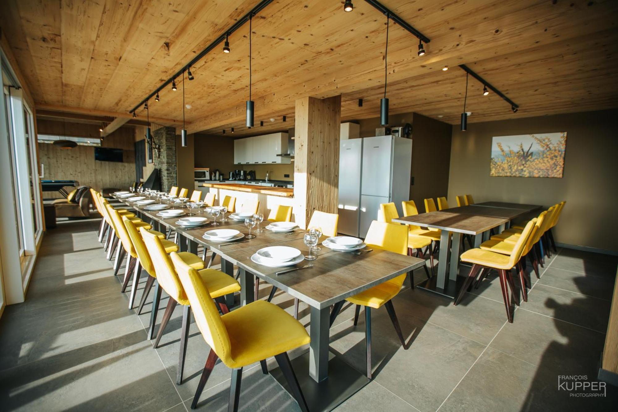 Le Noir Flohay 30 Pers - Malmedy, Vue, Wellness Villa ภายนอก รูปภาพ